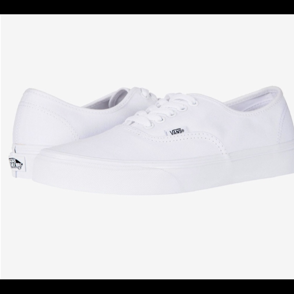 Women’s Vans Authentic Core Classic Shoes (White)